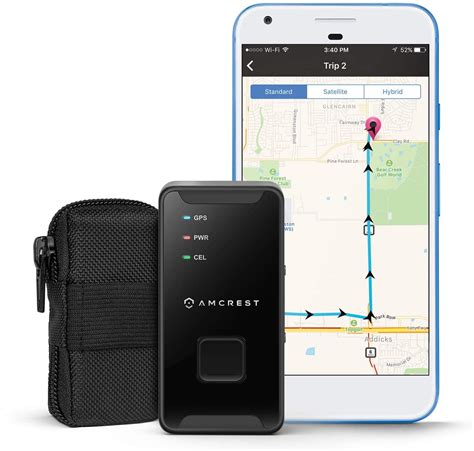 Amcrest 4G LTE GPS Tracker Portable Mini Hidden Real Time GPS