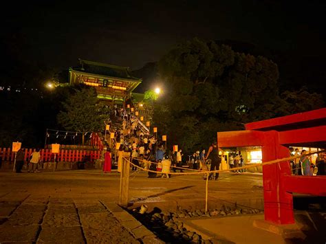 鎌倉・夏の風物詩！ぼんぼり祭で幻想的な夏の夜を楽しもう 鎌倉観光なら バズトリ Buzz Trip Kamakura 観光・グルメ・自然