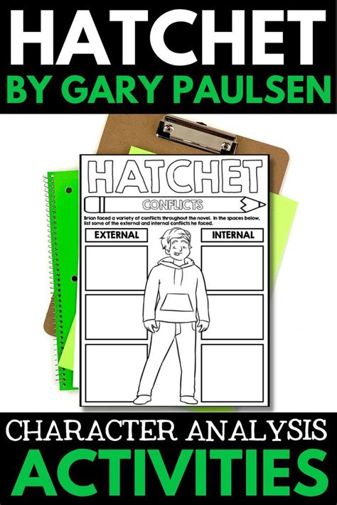 Hatchet Novel Study Activities Novel Study Activities Hatchet Novel