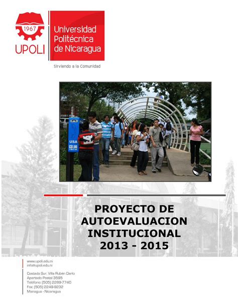 Pdf Autoevaluaci N Institucional Con Fines De Mejora Dokumen Tips