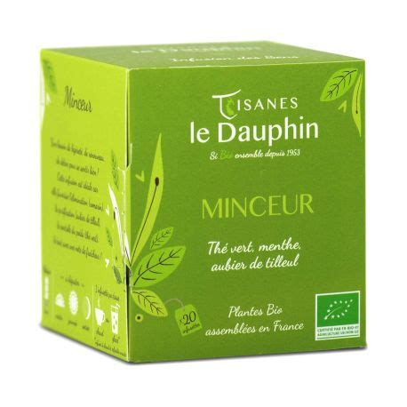 Tisane Minceur Bio En Sachets Le Dauphin