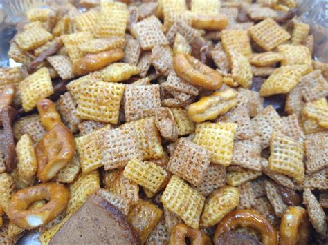 Spicy Smoked Chex Mix What S Smoking