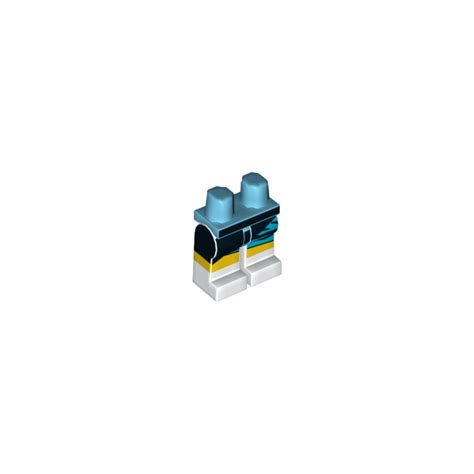 LEGO Medium Azure Rocker Girl Minifigure Hips And Legs 3815 10076