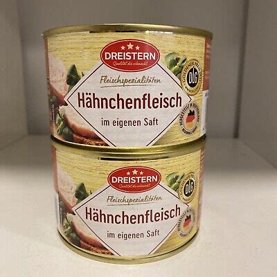 X Dreistern H Hnchenfleisch Im Eigenen Saft X G Kg