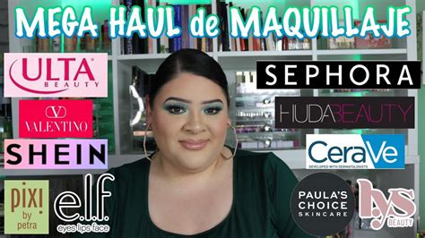 SUPER MEGA HAUL De MAQUILLAJE ULTA ELF SEPHORA SHEIN PIXI BEAUTY