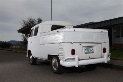 1965 Volkswagen Double Cab Bus Vw Van Type 2 Transporter Dbl Cab Vw Truck For Sale Photos