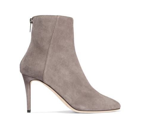 Jimmy Choo Duke Suede Ankle Boots Shoes Post