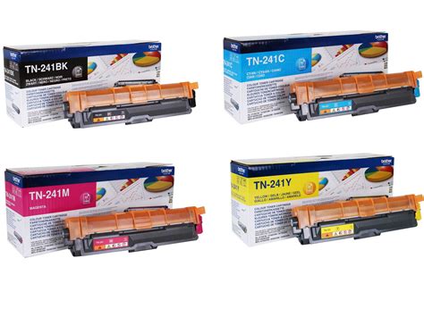 Brother TN 241 Toner Multipack CMYK 4er Set