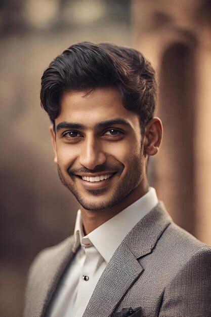 Premium Photo Portrait Of Indian Male Model