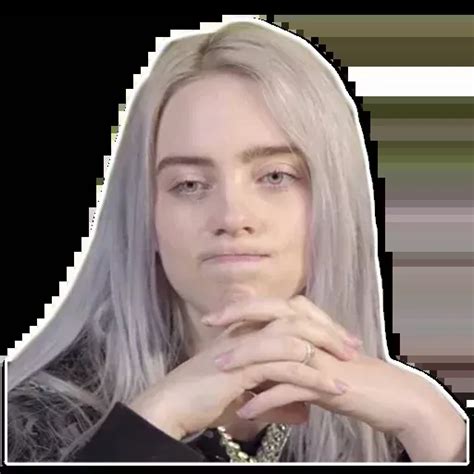 Download And Use Billie Eilish Whatsapp Stickers Thanks To Stickersbot