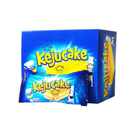 Jual Kraft Keju Cake Biscuit Bolu Keju Netto 12pcs X 16gr Indonesia