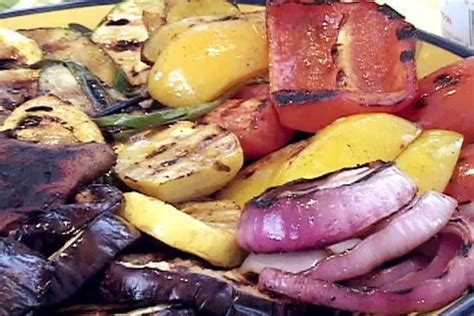 Balsamic Grilled Vegetables Recipe Food Network