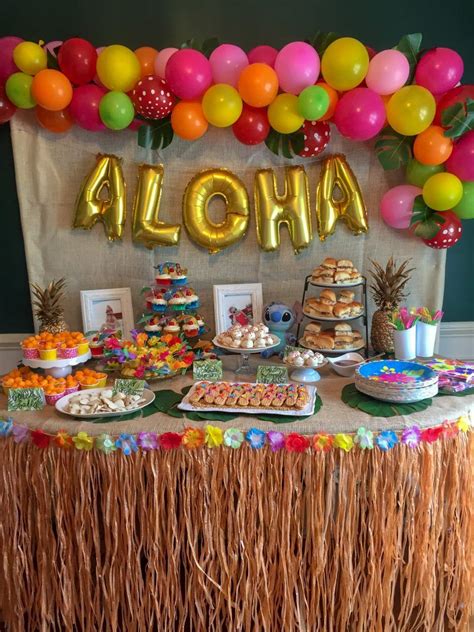 Lilo And Stitch Theme Birthday Party How To Throw A Lilo And Stitch Inspired Hawaiian Luau