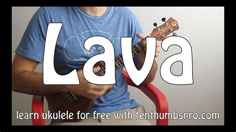 Pixar S Lava Ukulele Tutorial How To Play Easy Beginner Ukulele Songs Youtube