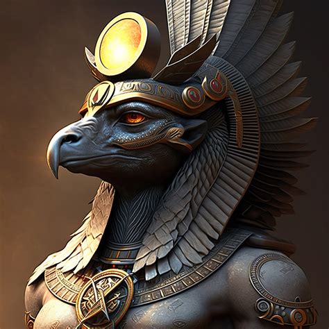 Egyptian Sun God Ra Digital Art 4k Resolution Perfect For Tabletphone