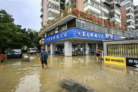 海葵颱風殘餘環流發威 福建福州等地嚴重淹水 新聞 Rti 中央廣播電臺