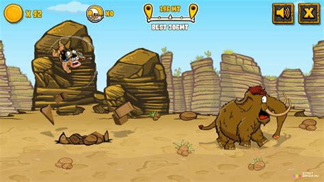 Онлайн игра Пещерная Охота (Caveman Hunt) - StartGamer.ru