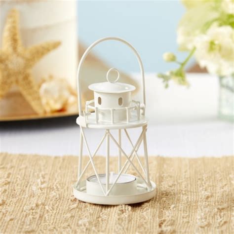 Kate Aspen By The Sea Lighthouse Tealight Holder Lantern Set Of 4