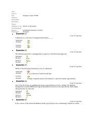 CSIS 100 Quiz 5 Docx User Course Test Started Submitted Due Date