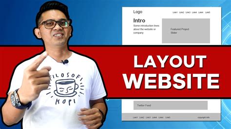 Cara Membuat Layout Website Dengan Html Dan Css Youtube