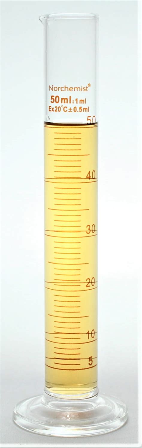 New Norchemist Gp Gc 0020 Graduated Cylinder 50ml For Sale At Chemistry Rg Consultant Inc