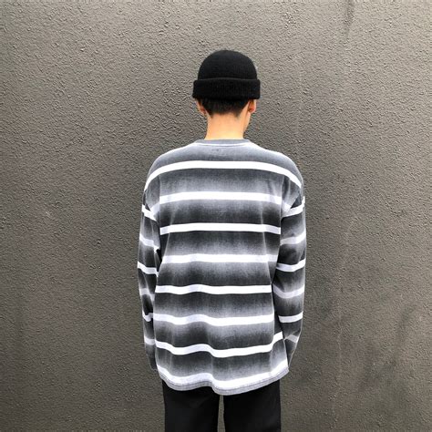 Supreme Fade Stripe L S Top 新品・未使用 One Day Store