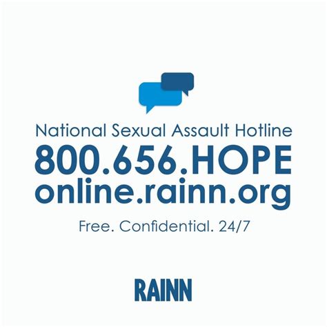 National Sexual Assault Hotline And Their App Mental Health Resource By Christine Hill