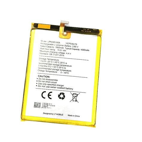 New Original 3900 4000mAh Battery LPN385390A For Hisense E76 Mini