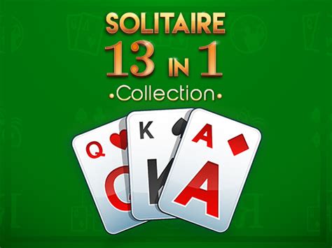 Solitaire 13 in 1 Collection: Online Solitaire Game with All Possible Combinations.