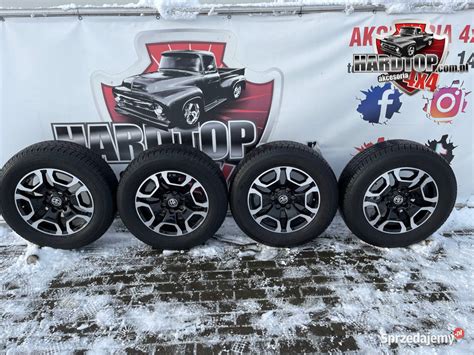 Toyota Hilux Opony Felgi Komplet 18 Bridgestone 6x139 7 Pasłęk