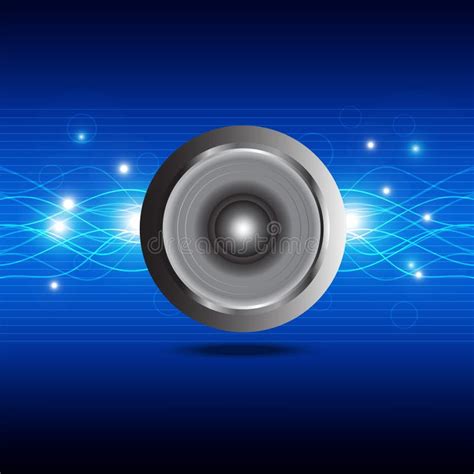 Sound Wave From Speaker Stock Image - Image: 26322961