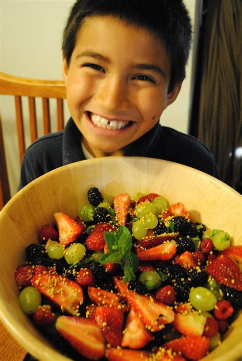 Honeyed Fruit Salad for Anna