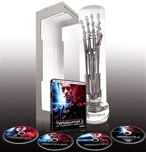 Terminator 2 Steelbook Coffret Collector Blu Ray 4k édition Limitée 3d