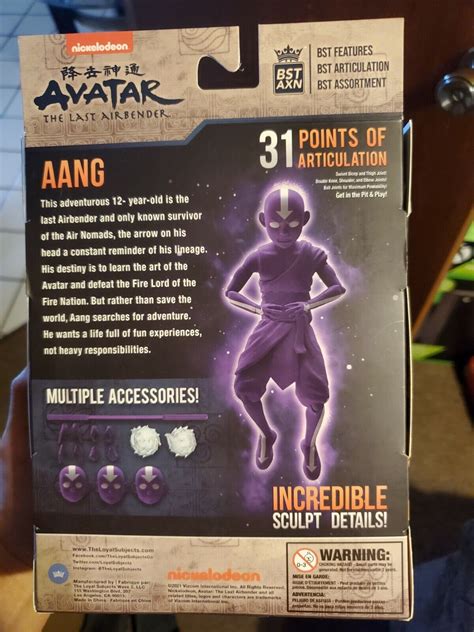 Bst Axn Avatar The Last Airbender Aang Cosmic Energy Walmart Exclusive