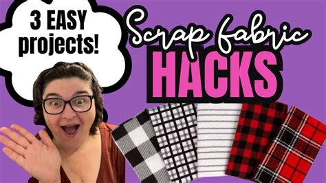 🍁 3 Easy Fabric Scrap Projects For Fall 🍂 Youtube