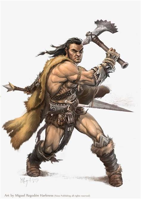 Dnd Class Inspiration Dump Barbarians And Wild Men Barbarian Fantasy Heroes Character Portraits