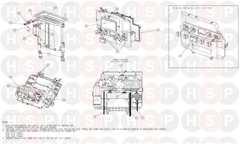 Ideal Logic Combi 30 Controls Diagram Heating Spare Parts