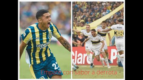 A Central Se Le Escapo La Victoria En El Ultimo Minuto Vs Boca