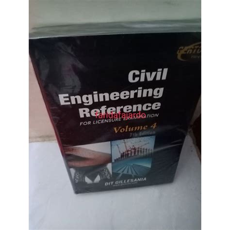 Civil Engineering Reference Voume Th Edition Shopee Philippines