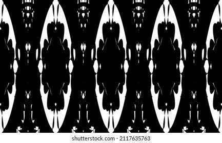 Original Monochrome Background Op Art Style Stock Illustration