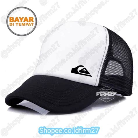 Quiksilver Trucker Hat Quiksilver Trucker Hat Simple Logo Shopee