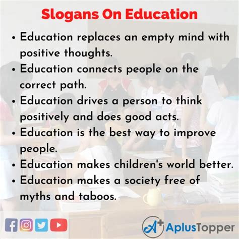 #APlusTopper #SlogansOnEducation #UniqueSlogansOnEducation # ...