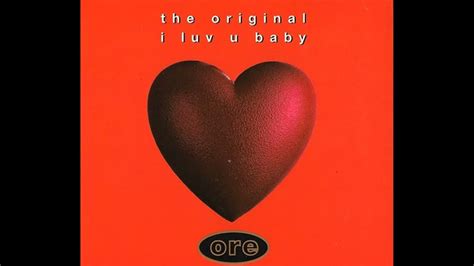 The Original I Luv U Baby Yosh Lovedeejay Akemi Mix Youtube