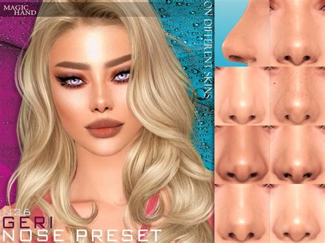 The Sims Resource Geri Nose Preset N26