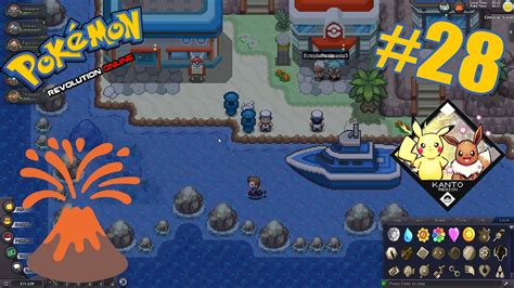 Pokemon Revolution Online 28 Route 20 Cinnabar Island Youtube