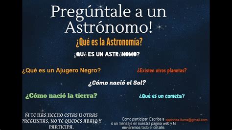 Pregúntale A Un Astrónomo Capitulo 1 Youtube