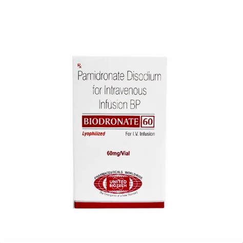 Biodronate 60 Mg Injection At Rs 2628 Vial Pamidronate Disodium