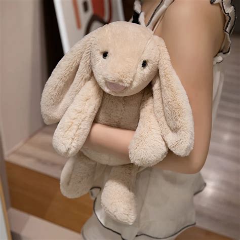 20cm Bunny Tav An Pelu Oyuncak Yumu Ak Dolmas Uzun Kulak Bunny Bebek