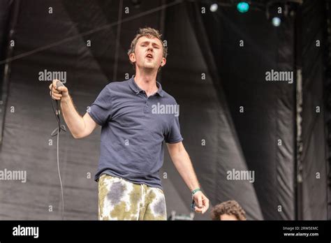 Fionn Reilly Of Enola Gay During Riot Fest Music Festival On September 16 2023 In Chicago