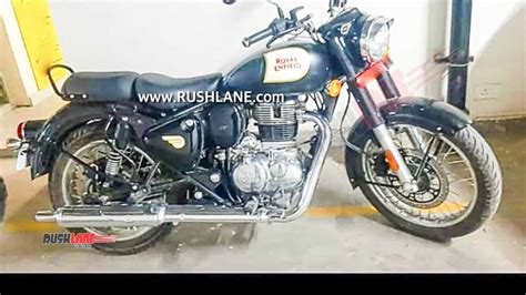 2021 Royal Enfield Classic 350 Side View Spied New Exhaust System